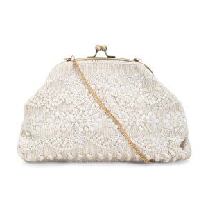 ANTIK KRAFT Framed Beaded Clutch